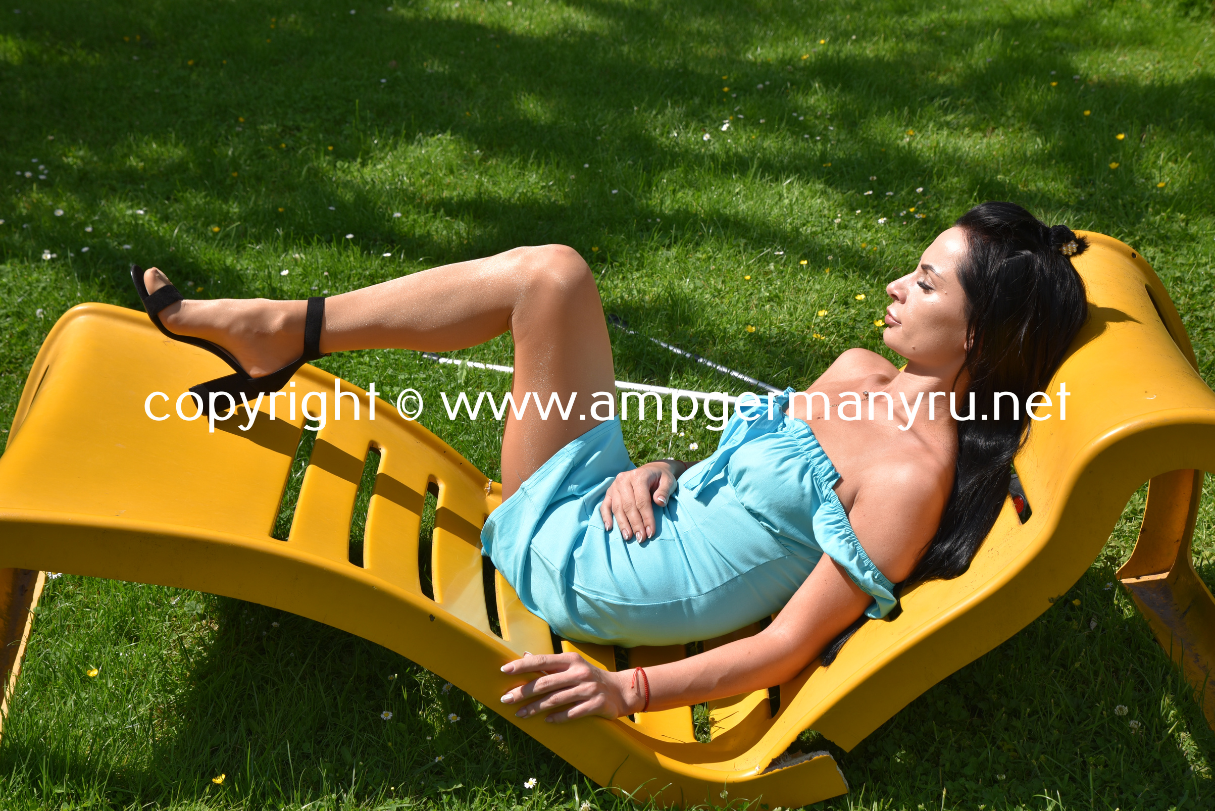 Fotoset Julia Turqoise Dress XXL