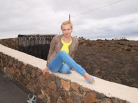 Amanda - folded Jeans