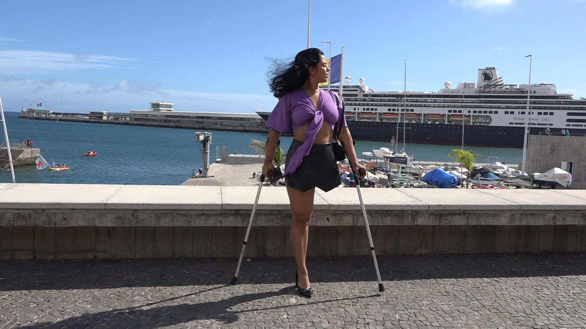 Giulia Black Miniskirt