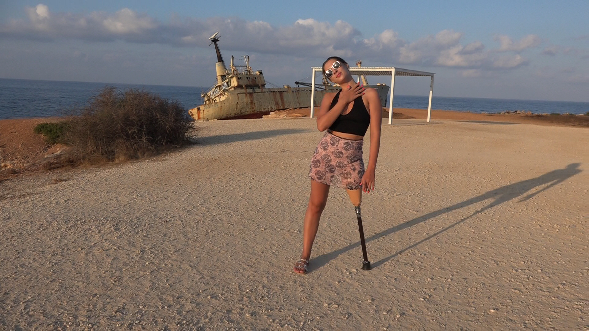 Rebekka A Walk with my pegleg